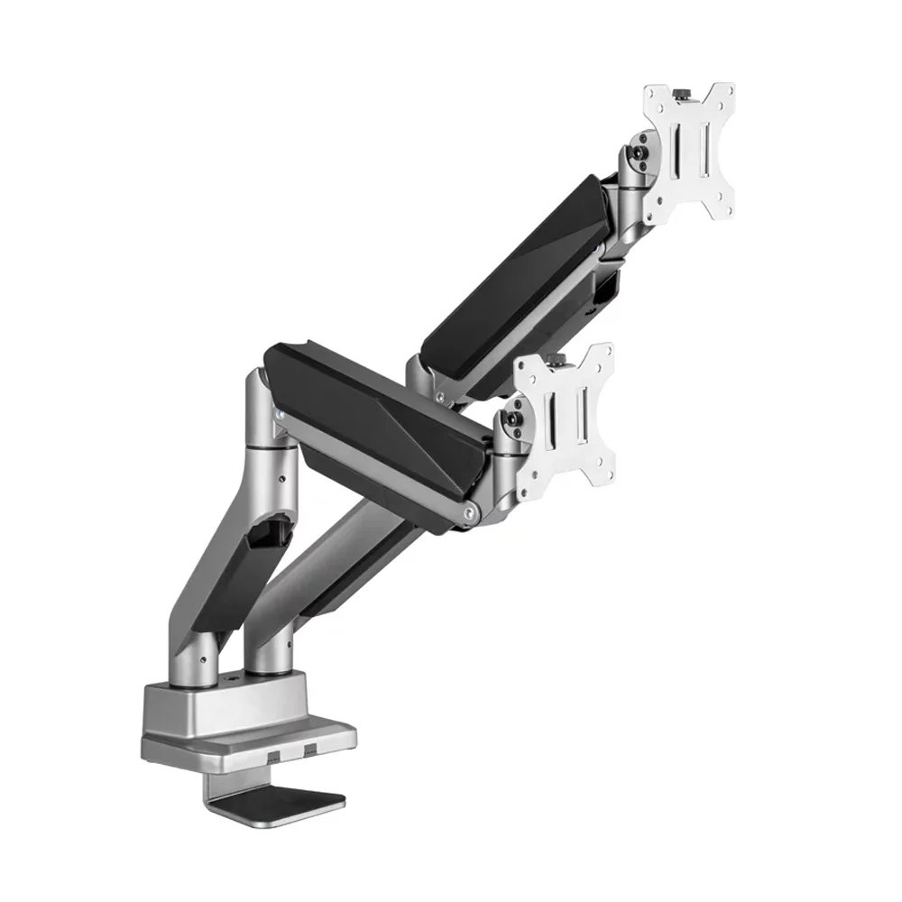 Economy Heavy-Duty Dual Monitor Gas Spring Monitor Arm
